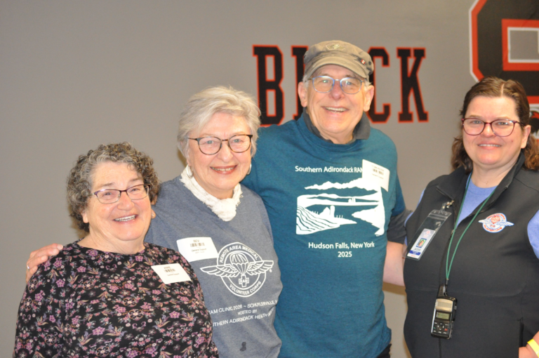 Volunteers help run the 2026 RAM free healthcare clinic at Schuylerville CSD hosted by Southern ADK Health Initiative